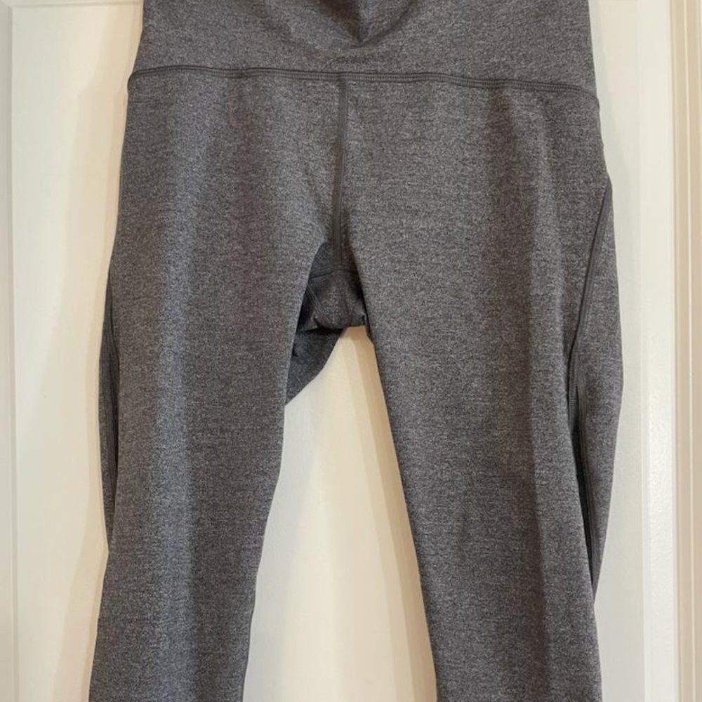 Lululemon heather gray tights - Midcalf